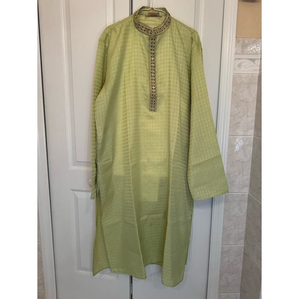 Men's Light Green Salwar / Kurta